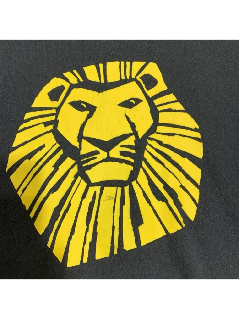 Disney Lion King Hoodie Broadway Musical Sweatshirt Logo Graphic Novelty M